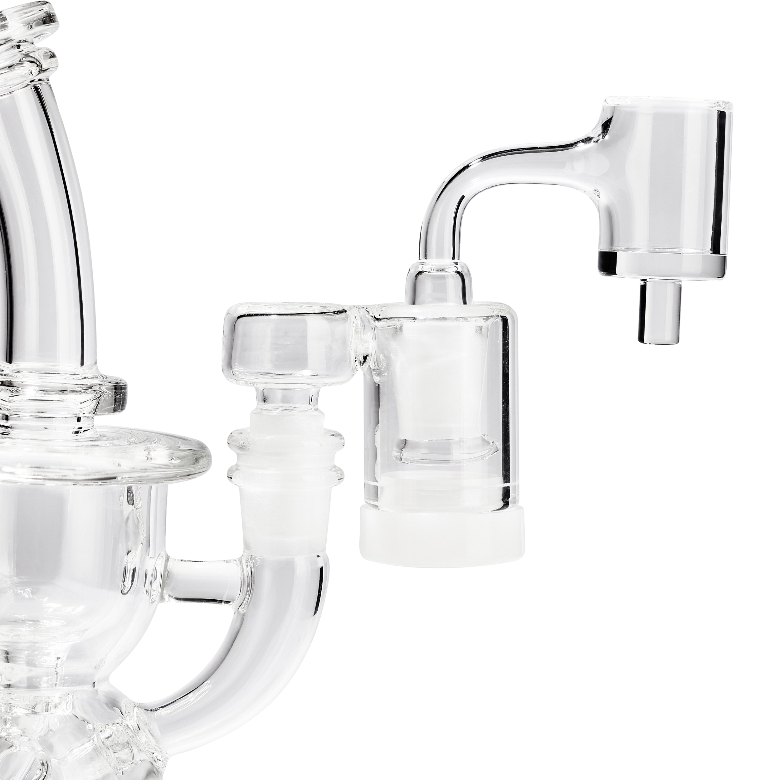 90° ClaimSaver Glass Adapter