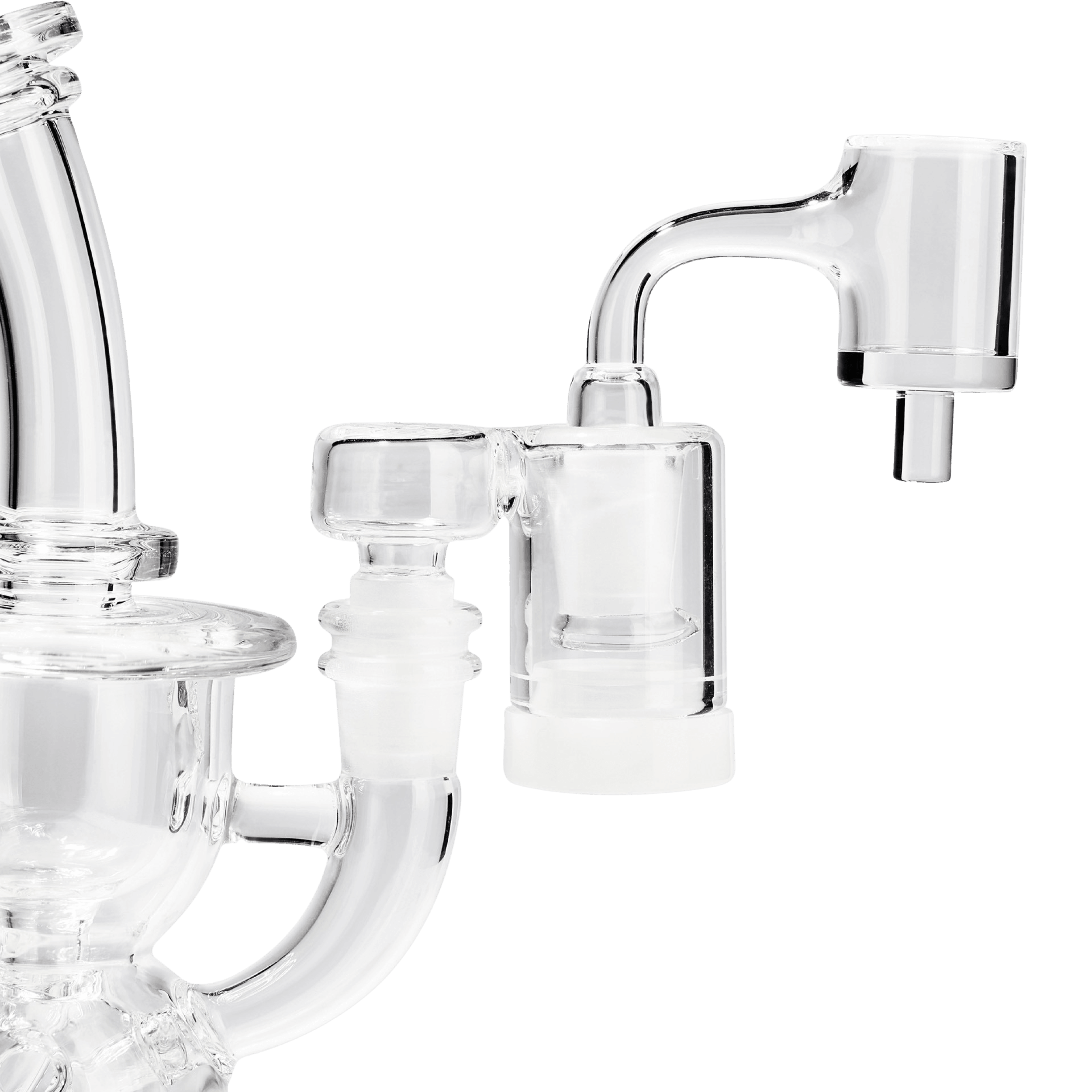 90° ClaimSaver Glass Adapter