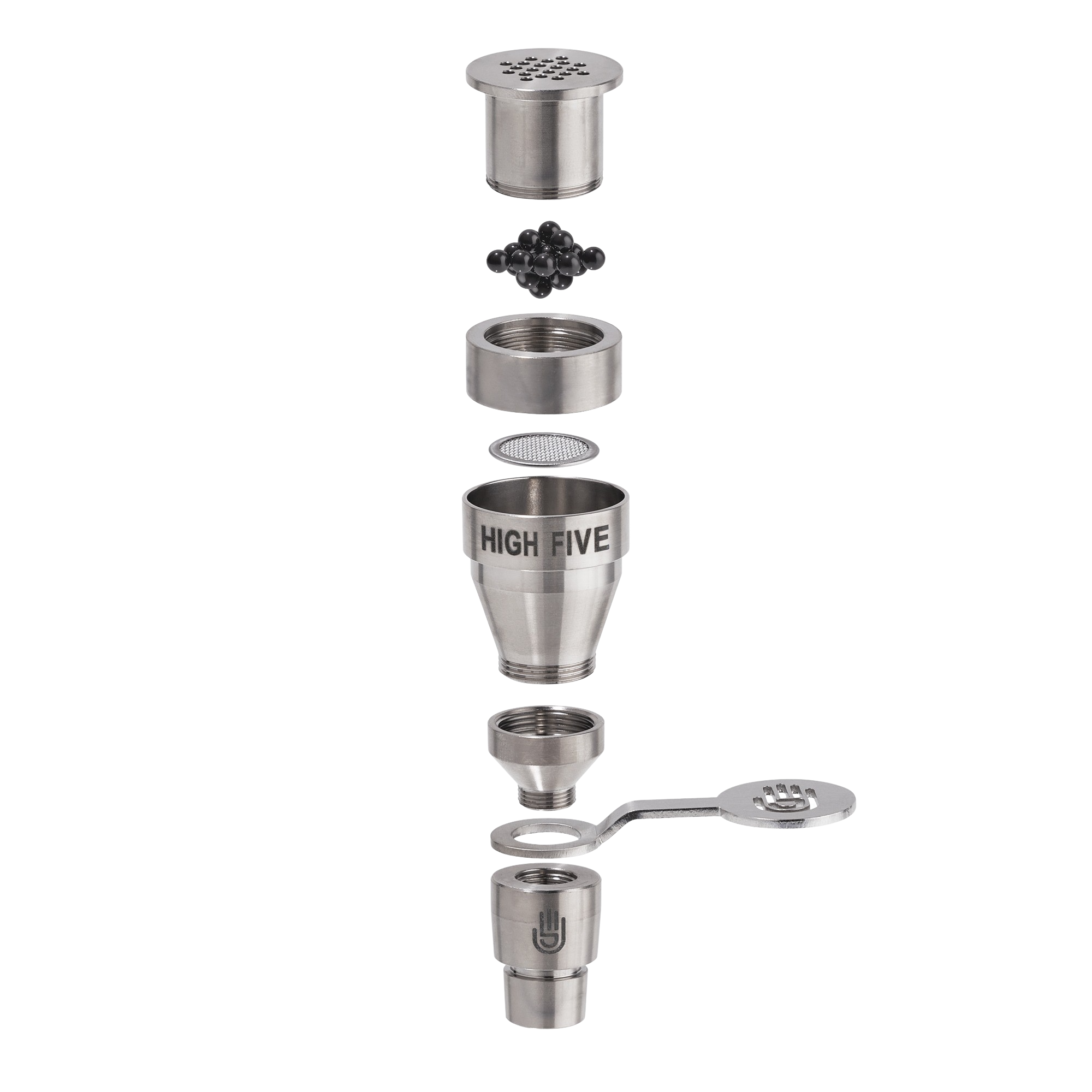 Micro E-Nail Titanium Herb Nail & Rig Kit