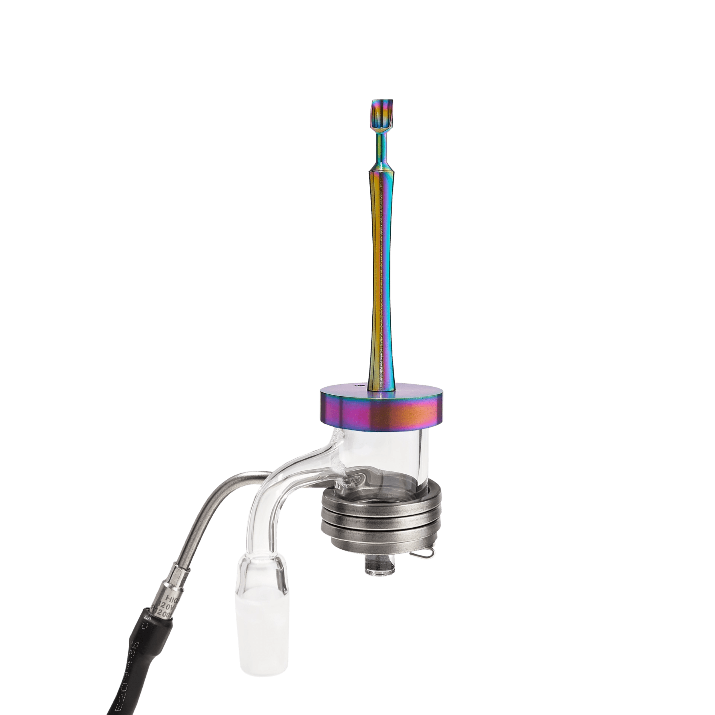 LCD E-Nail Quartz E-Banger Kit - High Five