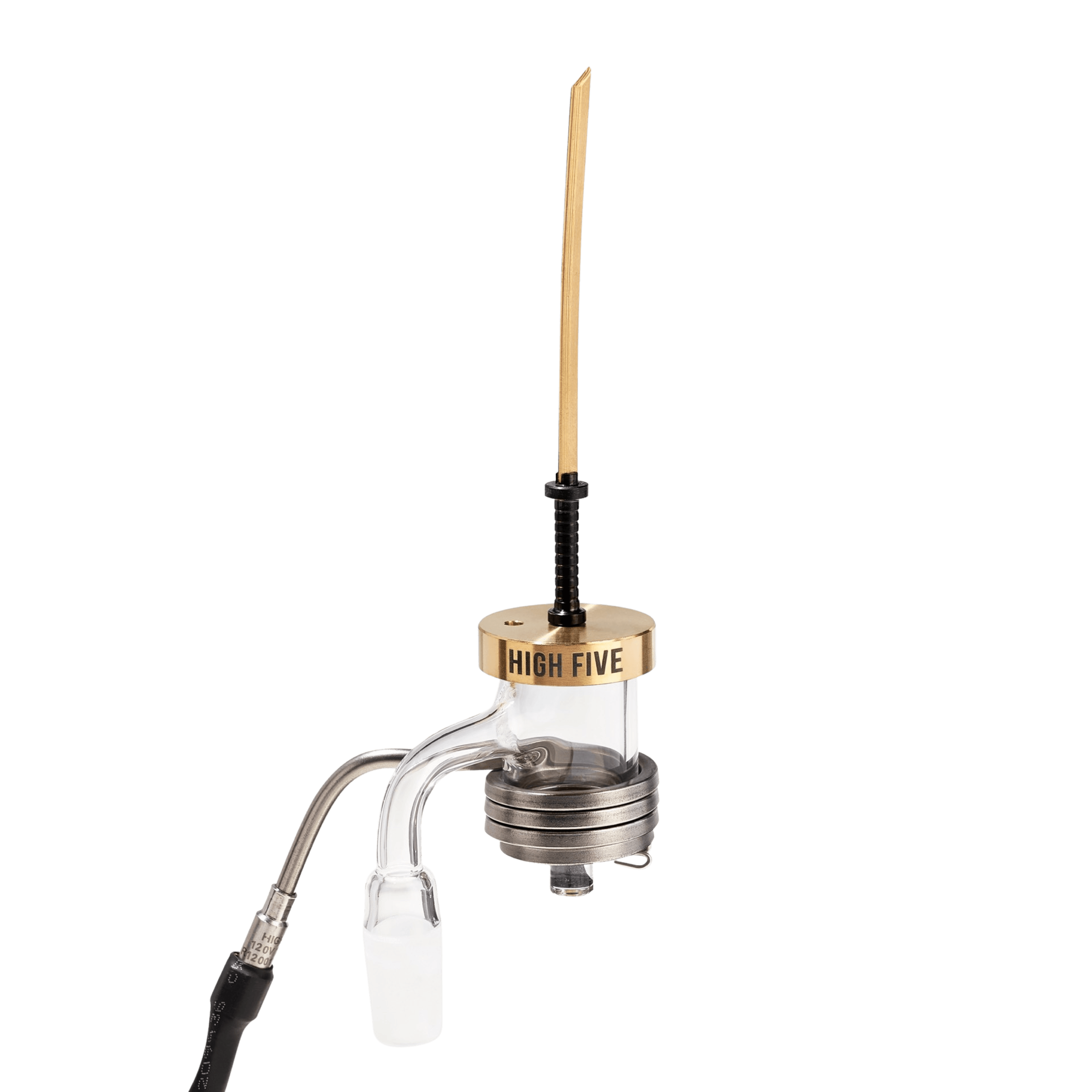 LCD E-Nail Quartz E-Banger Kit - High Five