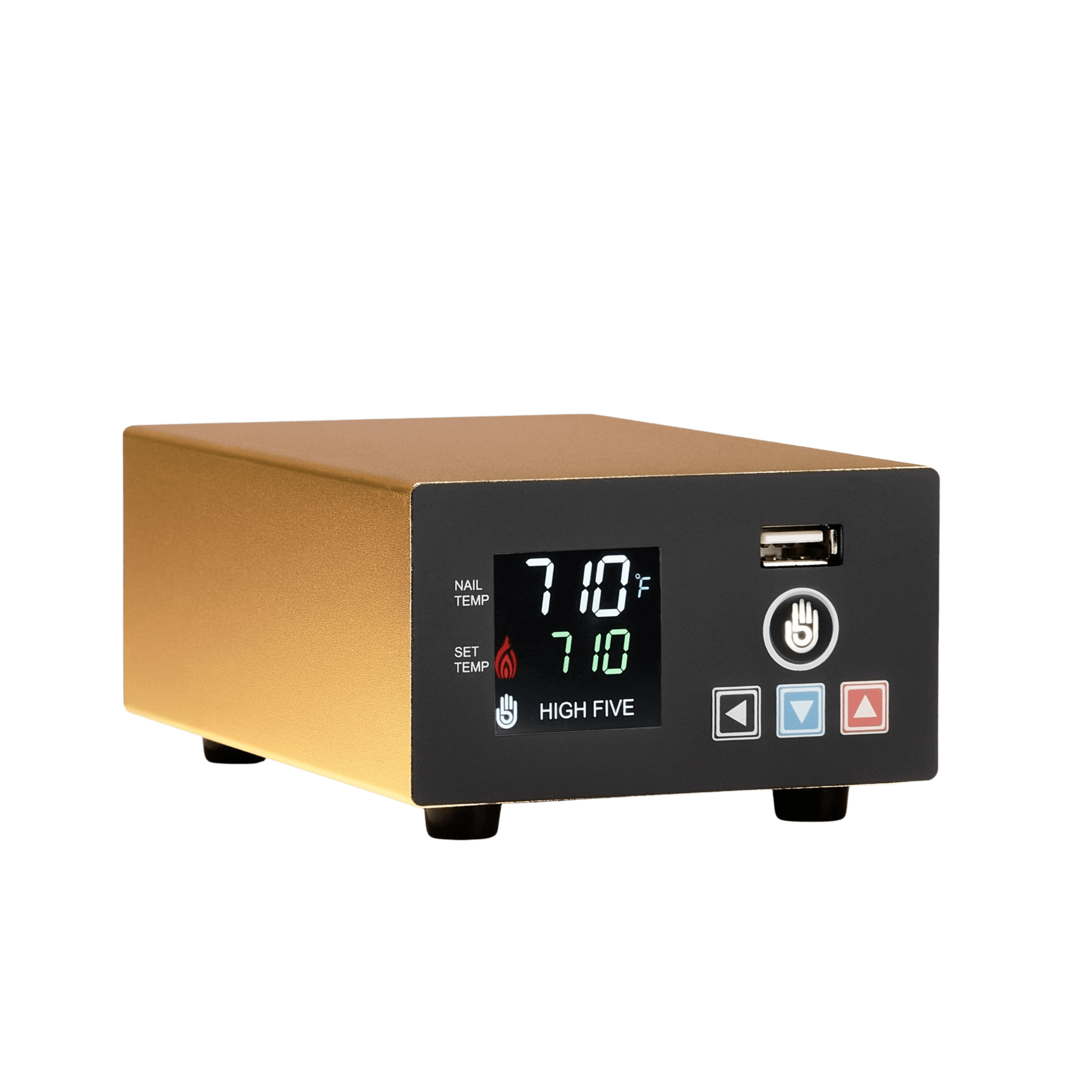 LCD E-Nail Quartz E-Banger Kit - High Five