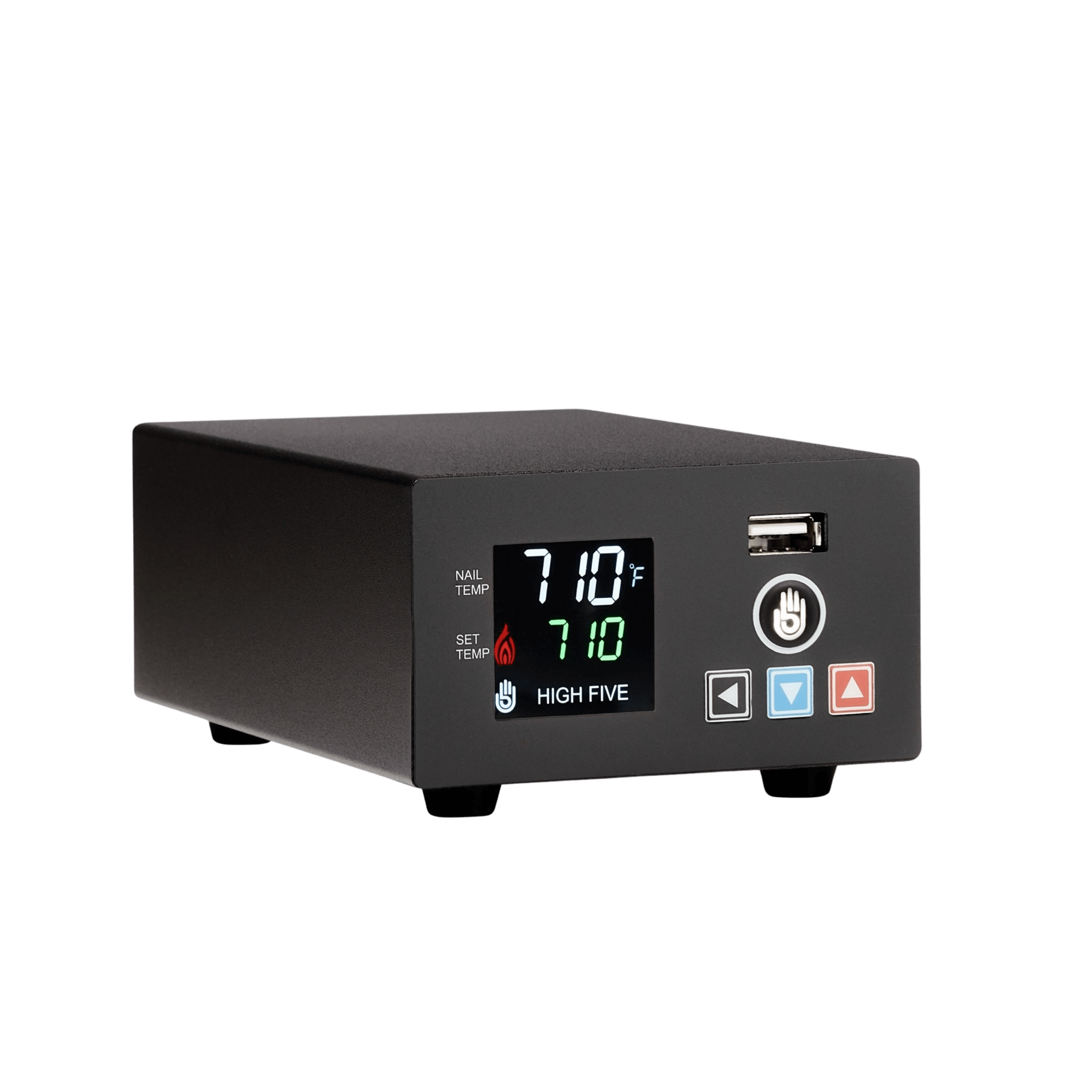 LCD E-Nail Quartz E-Banger Kit - High Five