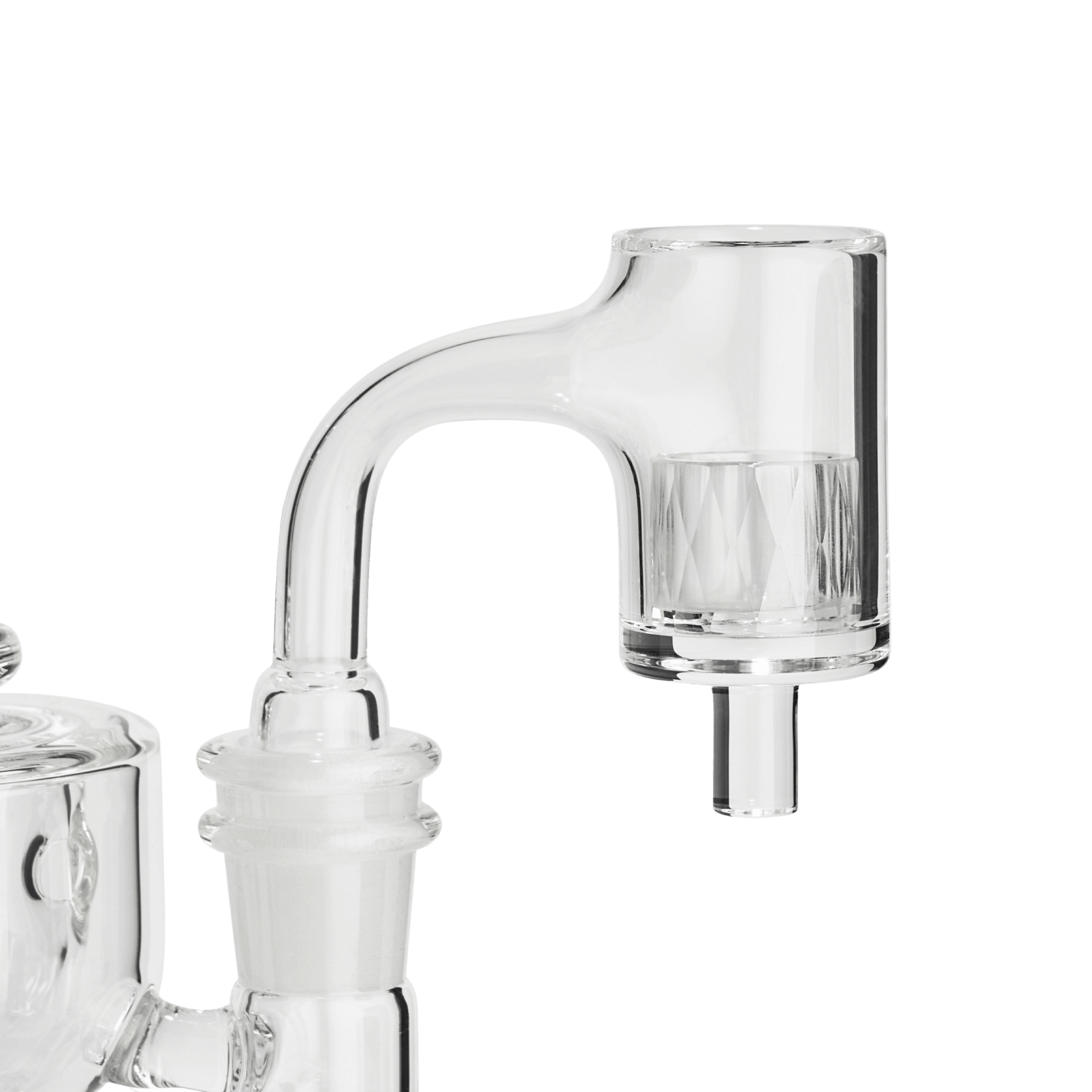Quartz E-Banger Faceted Sapphire Insert - High Five