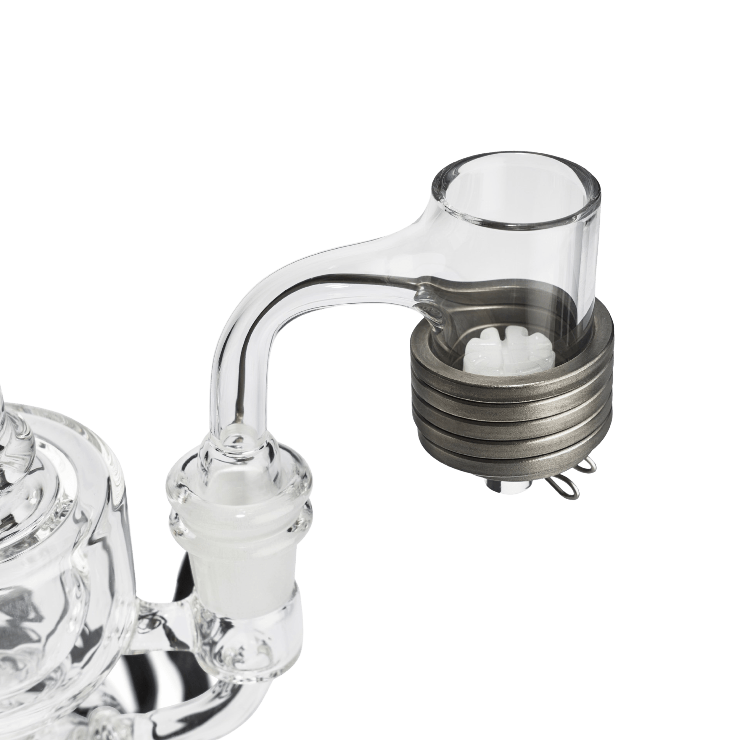 Quartz E-Banger Opaque Gear Insert - High Five
