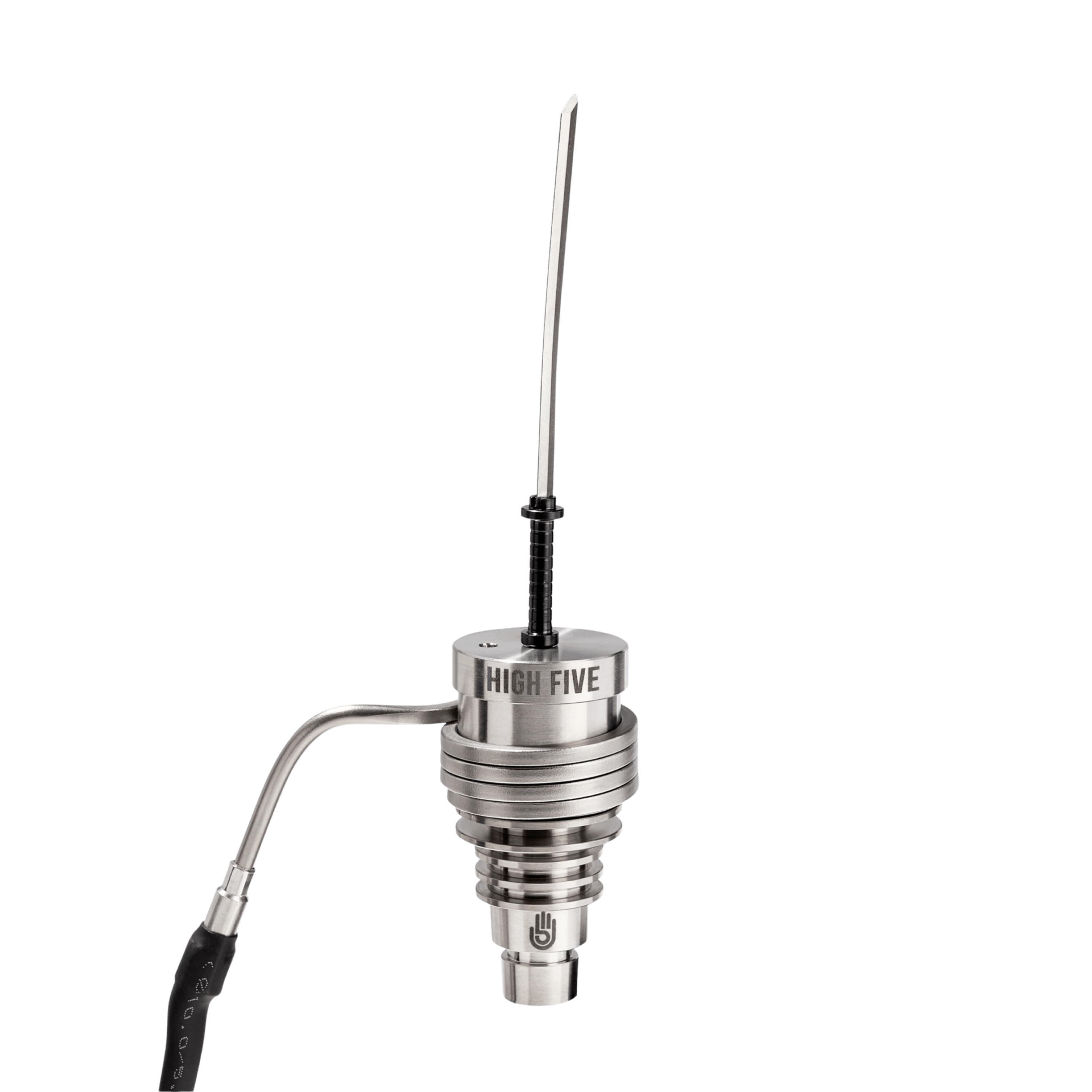Silver Katana Carb Cap - High Five