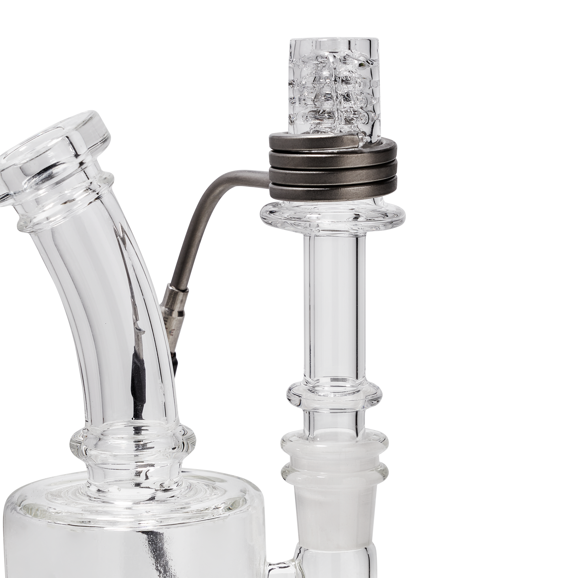 6-Stack Quartz Diamond Knot