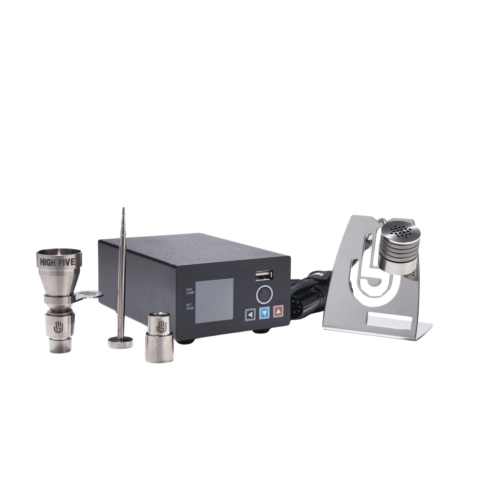 LCD E-Nail Titanium Herb Nail Kit