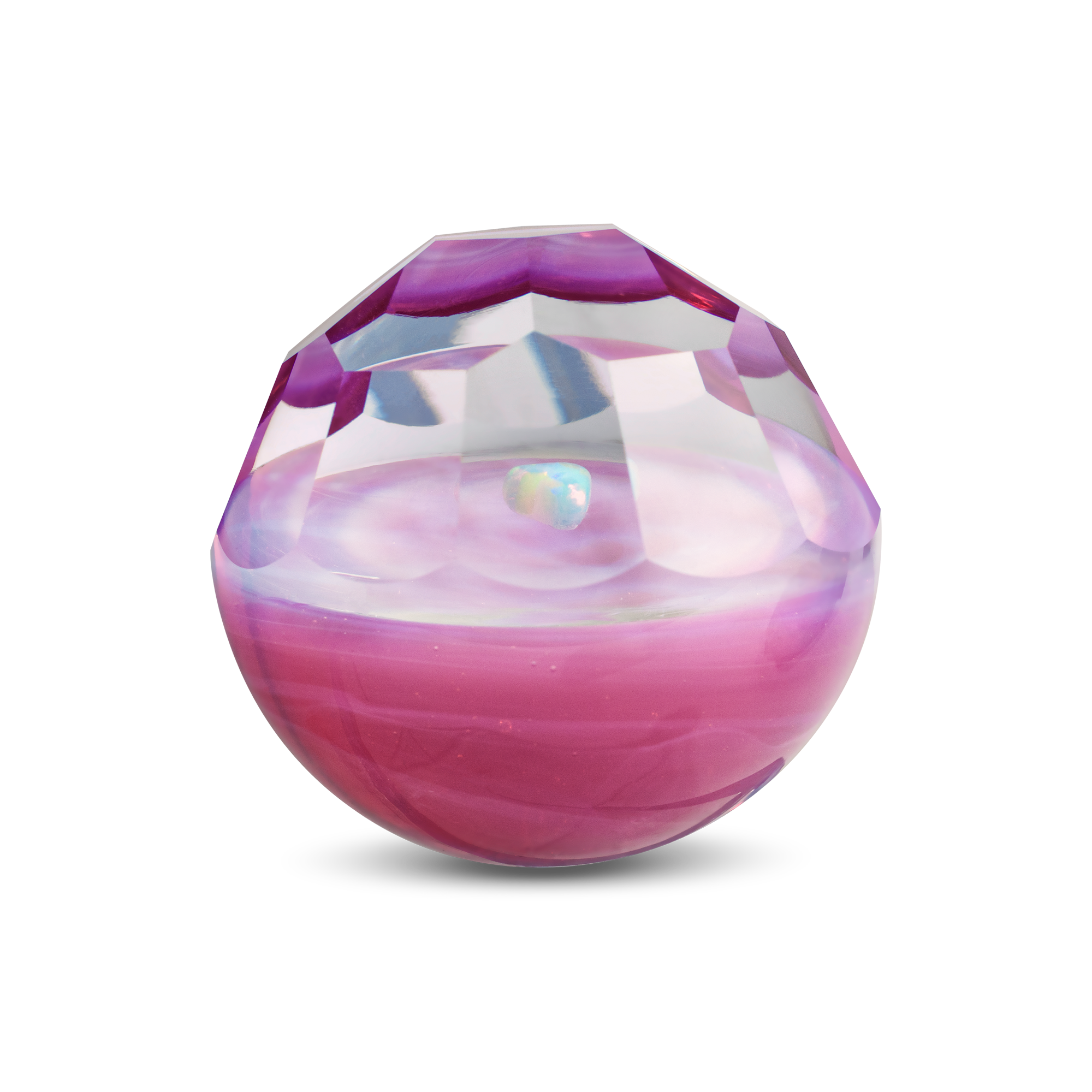 Faceted Opal Marble Carb Cap