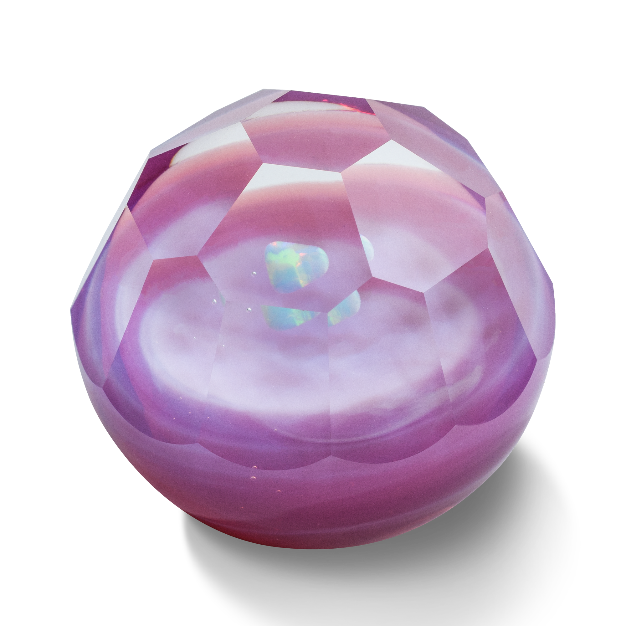 Faceted Opal Marble Carb Cap